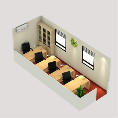 Green Recyclable Cheap Portable Knockdown Flat Pack  Office Container