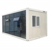 Prefab Container Office Houses / Showroom / Modular Office Prefabricated Houses Portable Office Container