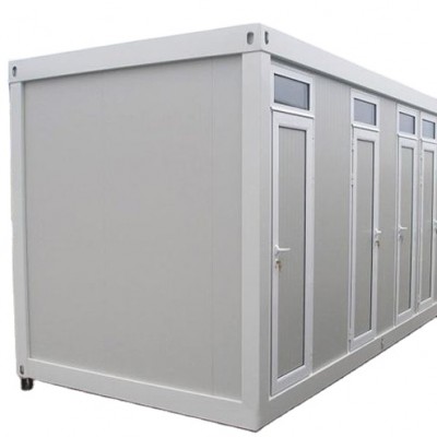 easy assemble prefab  china house flat pack container  for restroom washroom Public toilet